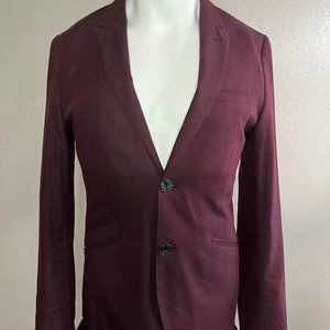 H&M Burgundy Blazer
